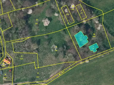 Prodej zahrady, Kunratice u Cvikova, 2812 m2