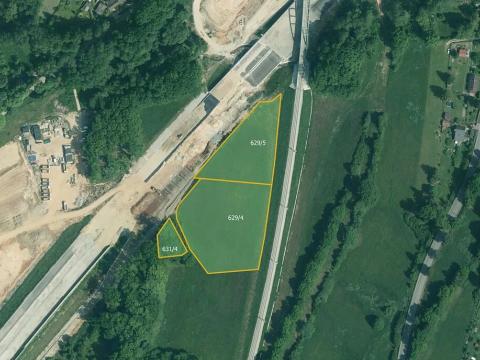 Prodej pole, Staré Hodějovice, 9685 m2