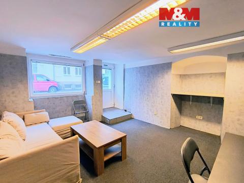 Pronájem obchodního prostoru, Slaný, Třebízského, 50 m2