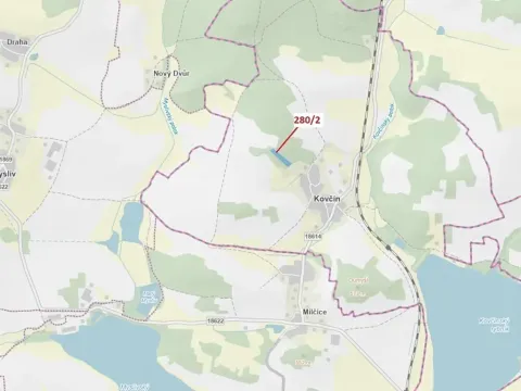 Dražba lesa, Kovčín, 4872 m2