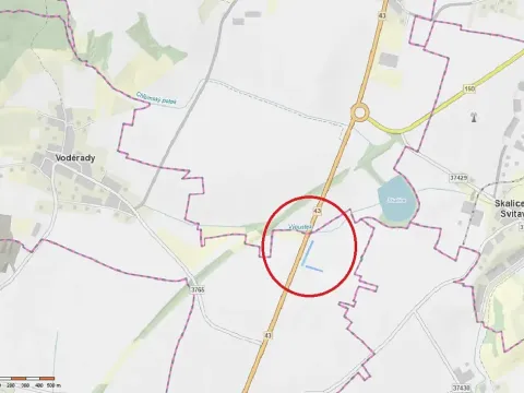 Prodej pole, Voděrady, 3169 m2