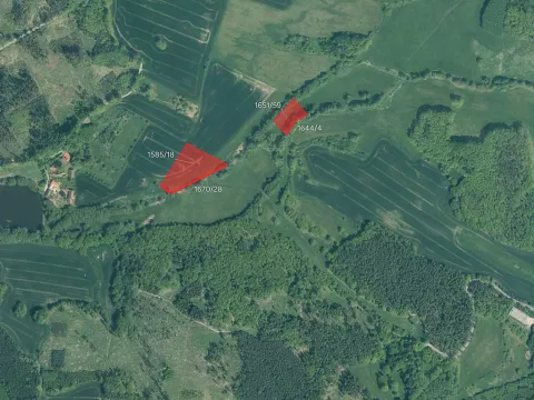 Prodej pole, Blatná, 11407 m2