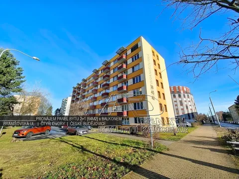Pronájem bytu 2+1, České Budějovice, 61 m2