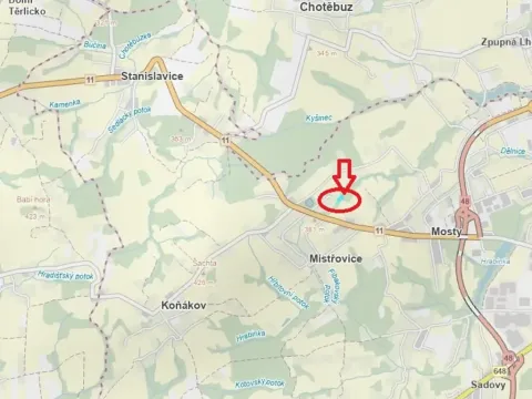 Prodej podílu lesa, Český Těšín, 1585 m2