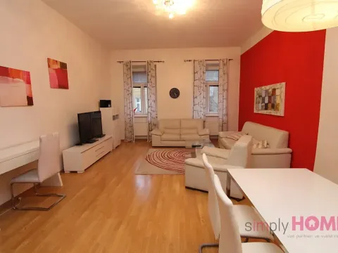 Pronájem bytu 3+kk, Praha - Holešovice, Milady Horákové, 110 m2
