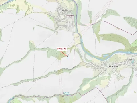 Dražba pozemku, Ivančice, 597 m2