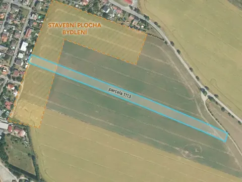 Prodej podílu pozemku pro bydlení, Vlašim, 2577 m2