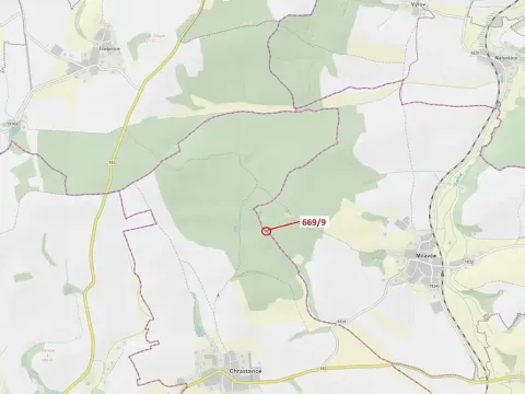 Dražba lesa, Chrastavice, 32 m2