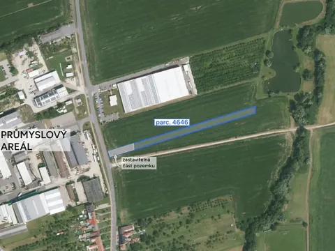 Prodej komerčního pozemku, Slavkov, 3338 m2