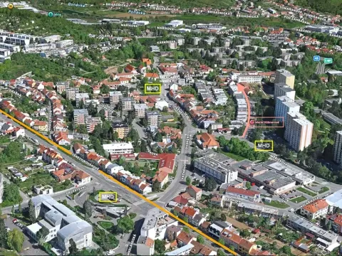 Pronájem pokoje, Brno, Marie Hübnerové, 14 m2