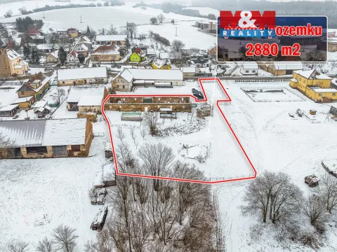 Prodej pozemku pro bydlení, Pertoltice, 2880 m2
