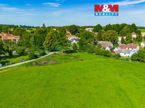 Prodej pozemku pro bydlení, Borovany - Vrcov, 1653 m2