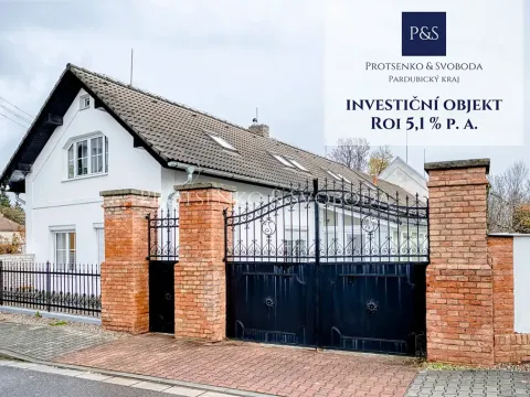 Prodej činžovního domu, Pardubice, Žižkova, 250 m2