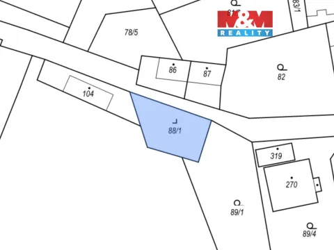 Prodej pozemku pro bydlení, Olovnice, 252 m2