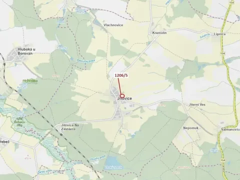 Dražba zahrady, Jílovice, 95 m2