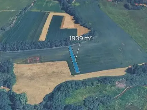 Prodej podílu pole, Smržov, 969 m2