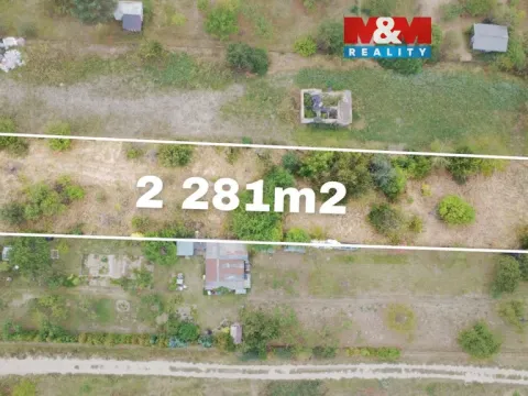 Prodej zahrady, Olomouc, Hollarova, 2281 m2