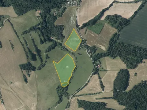 Prodej louky, Krňany, 46933 m2