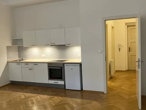 Pronájem bytu 1+kk, Praha - Karlín, Thámova, 44 m2
