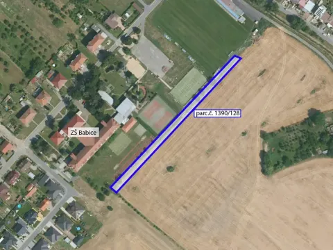 Prodej komerčního pozemku, Babice, 1878 m2