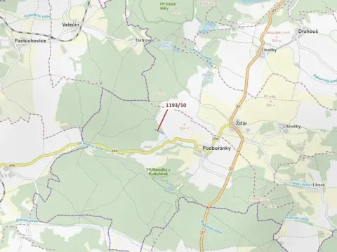 Dražba lesa, Jesenice, 4694 m2