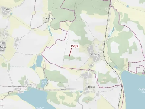 Dražba lesa, Kovčín, 362 m2