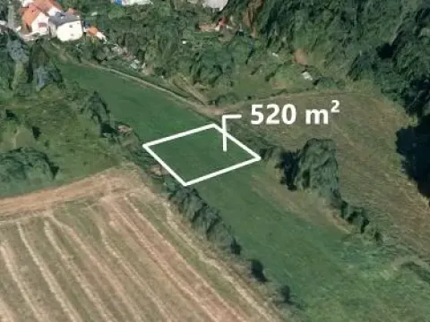 Prodej zahrady, Hodslavice, 520 m2