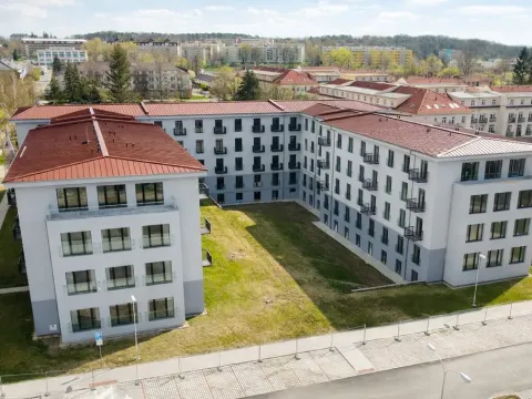 Pronájem bytu 2+kk, Milovice - Mladá, Slepá, 31 m2