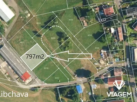 Prodej pozemku pro bydlení, Česká Lípa, 797 m2