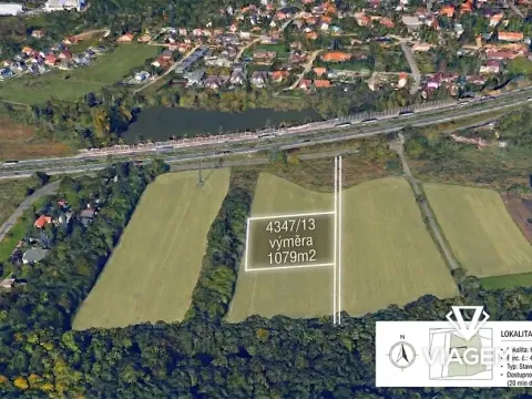 Prodej zahrady, Praha, 1079 m2