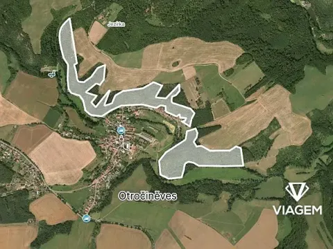 Prodej podílu lesa, Otročiněves, 5742 m2