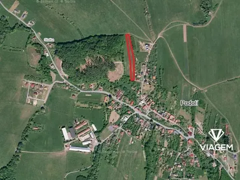 Prodej podílu pole, Podolí, 671 m2