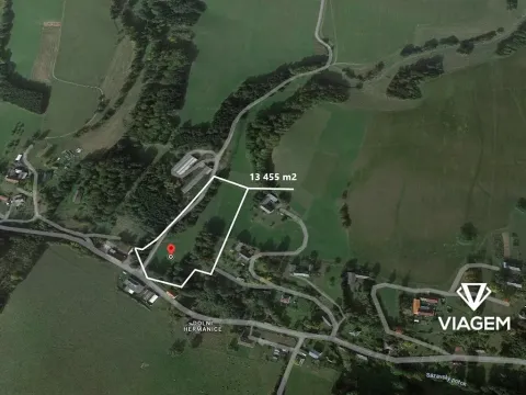 Prodej podílu zahrady, Horní Heřmanice, 830 m2