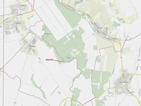 Dražba lesa, Přísnotice, 1135 m2