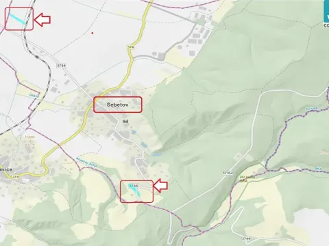 Prodej pole, Šebetov, 10702 m2