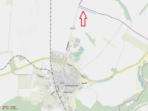 Prodej pole, Vranovice, 4670 m2