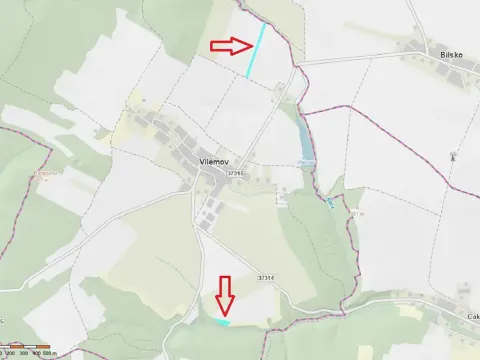 Prodej pole, Vilémov, 9813 m2