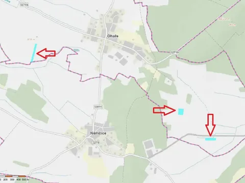 Prodej pole, Ohaře, 18155 m2