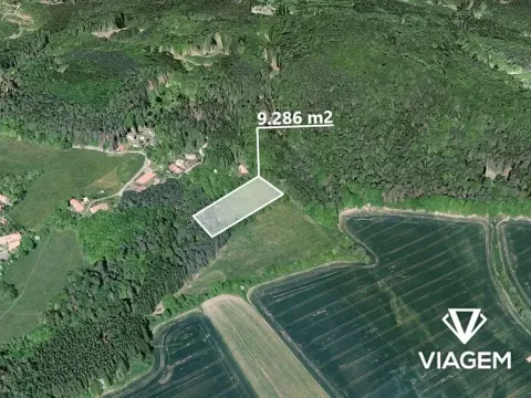 Prodej pole, Vlkančice, 9286 m2