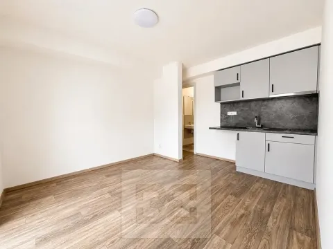 Pronájem bytu 1+kk, Střelice, Nová ulice, 23 m2