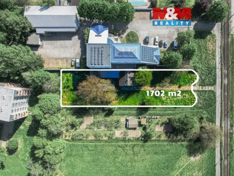 Prodej komerčního pozemku, Otrokovice, Zlínská, 1702 m2