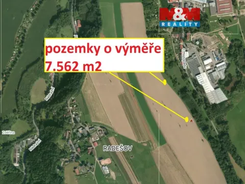 Prodej pole, Police nad Metují, 7562 m2