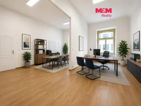 Pronájem kanceláře, Praha - Vinohrady, náměstí Míru, 74 m2
