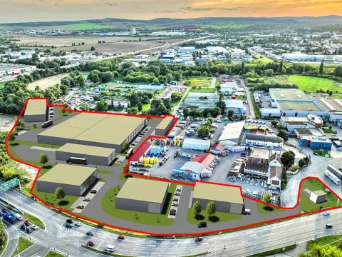Prodej výrobních prostor, Brno, Hněvkovského, 5000 m2