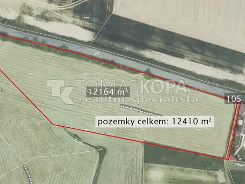 Prodej pole, Roblín, 12410 m2