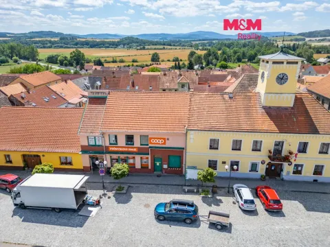 Prodej obchodního prostoru, Bavorov, Náměstí Míru, 340 m2