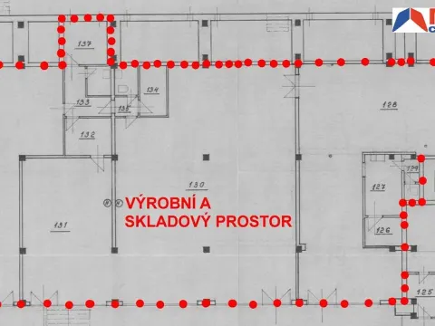Pronájem obchodního prostoru, Chomutov, Školní pěšina, 511 m2