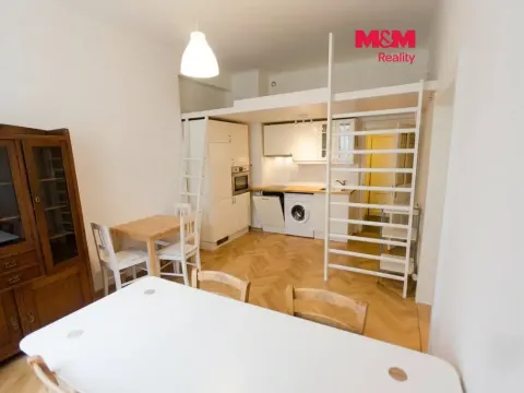 Pronájem bytu 2+kk, Praha - Smíchov, Na Březince, 46 m2