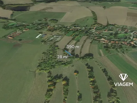 Prodej pole, Horní Pěna, 418 m2