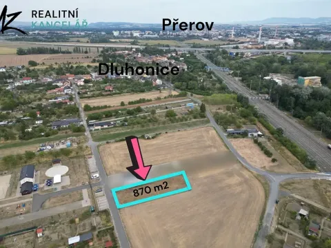 Prodej pozemku pro bydlení, Přerov, 870 m2